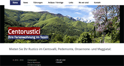 Desktop Screenshot of centorustici.ch